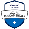 Microsoft Certified: Azure Fundamentals (AZ-900) badge
